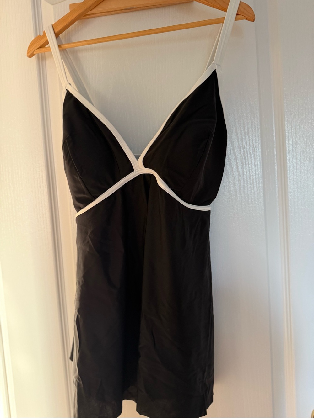 torrid Black Tankini with White Trim